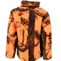 Blouson enfant Softshell Ghostcamo 3 poches polyester 6 à 16 ans*Percussion