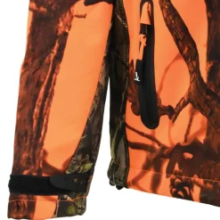 Blouson enfant Softshell Ghostcamo 3 poches polyester 6 à 16 ans*Percussion