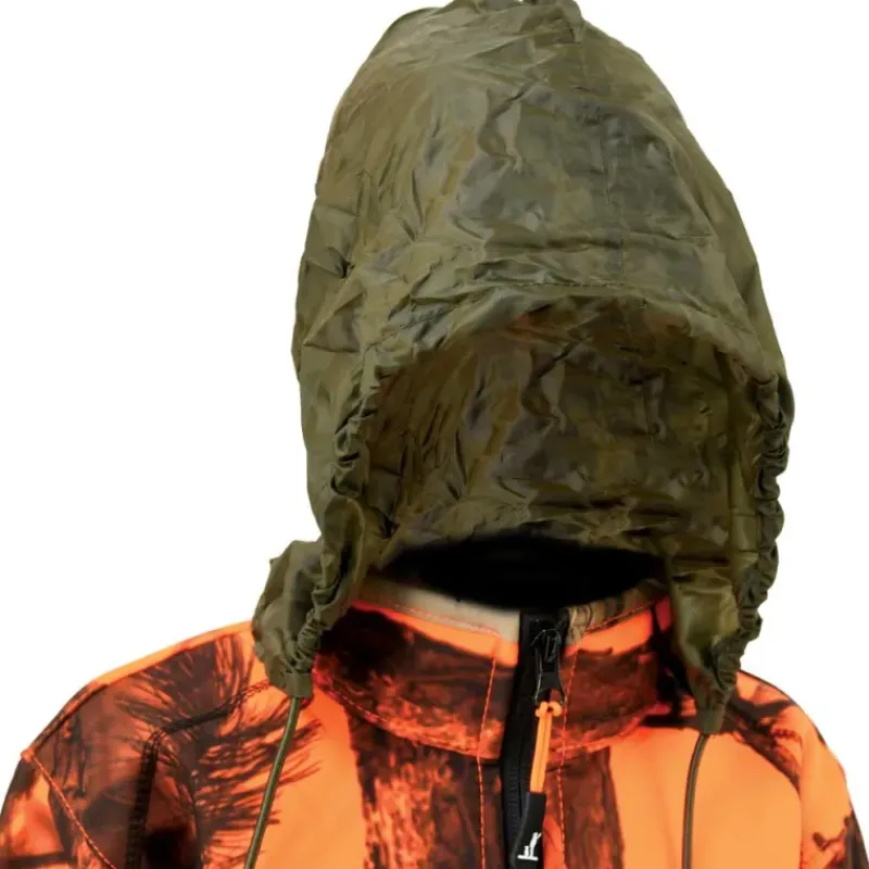 Blouson enfant Softshell Ghostcamo 3 poches polyester 6 à 16 ans*Percussion