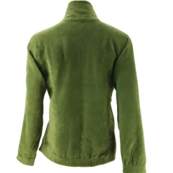 Blouson polaire broderie sanglier 2 poches polyester kaki M à 3XL*