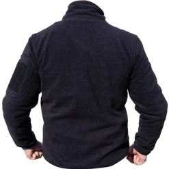 Blouson polaire homme noir - Col montant - 390 g/m²* Best