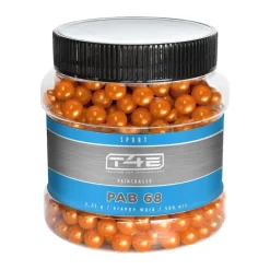 Boite de 500 Billes paintball PAB68 gélatine bio orange cal. 68*T4E Discount