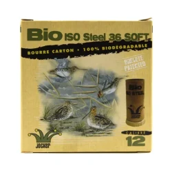 Boite de 25 cartouches Bio Steel bourre biodégradable 12/70 29g*Jocker Online