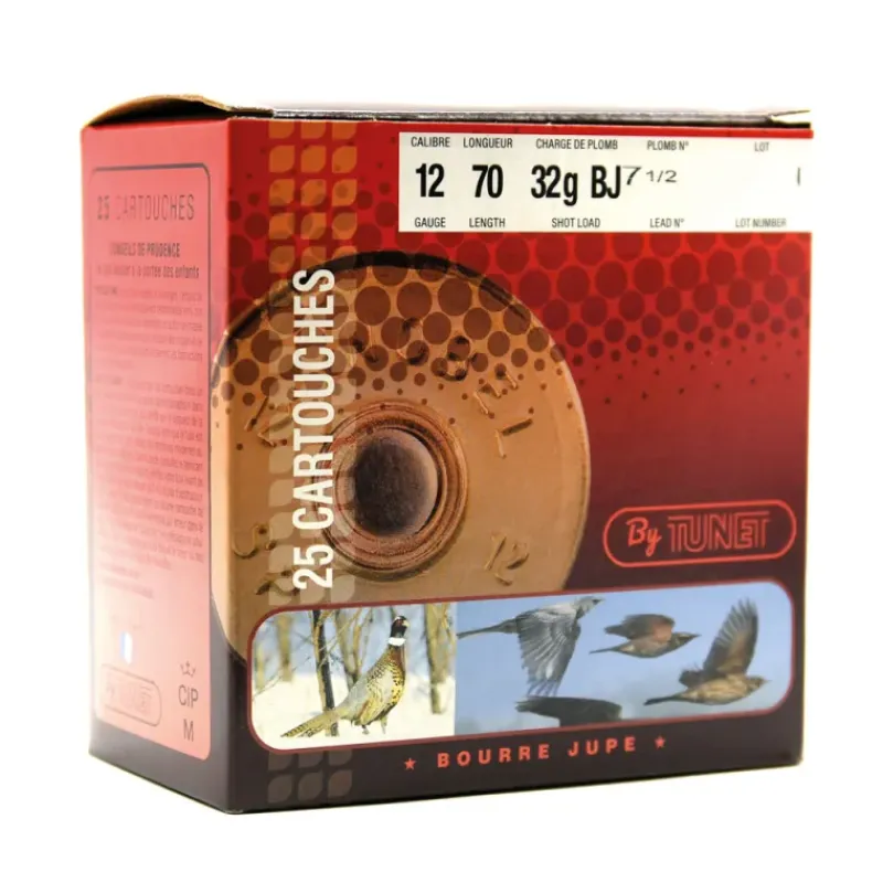 Boite de 25 Cartouches de chasse cal.12/70 ® ECO "Type 32"*Ducatillon New