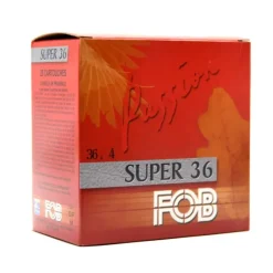 Boite de 25 cartouches Super 36 bourre jupe 12/70 BJ 36g 395m/s Plombs 6*FOB Clearance