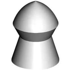 Boite de 250 plombs Pro Magnum tête pointue corps lisse cal 4,5mm*GAMO Clearance