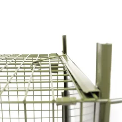 Boîte à fauves pliable 2 entrées maille carrée 160x55x50cm* Outlet