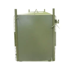 Boîte à fauves pliable 2 entrées maille carrée 160x55x50cm* Outlet