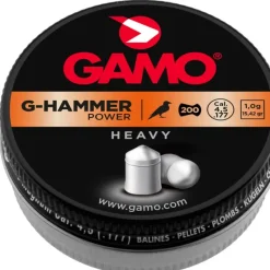 Boîte de 200 Plombs lourds tête pointue G-hammer cal 4,5 mm*GAMO Sale