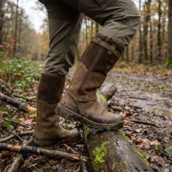 Bottes chasse Iceland Gore-Tex cuir marron fourrées*Chiruca New