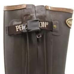 Bottes full zip Rambouillet caoutchouc marron 37 à 47*Percussion New