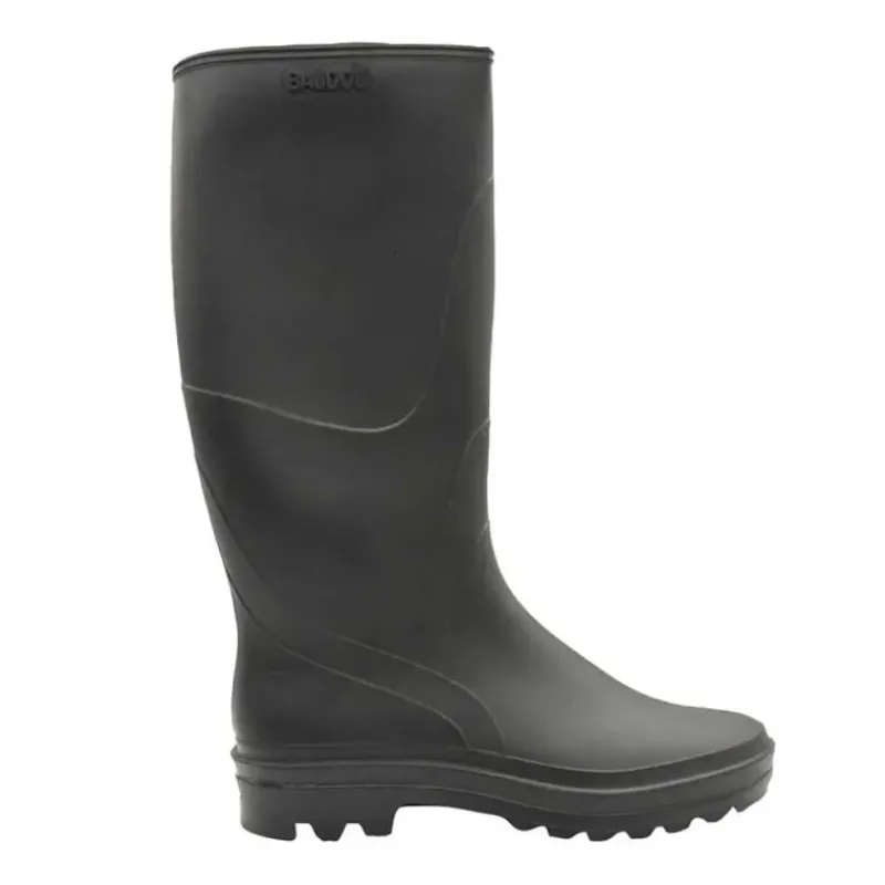 Bottes Kraft PVC recyclable doublure jersey noir 36 à 47*Baudou Hot