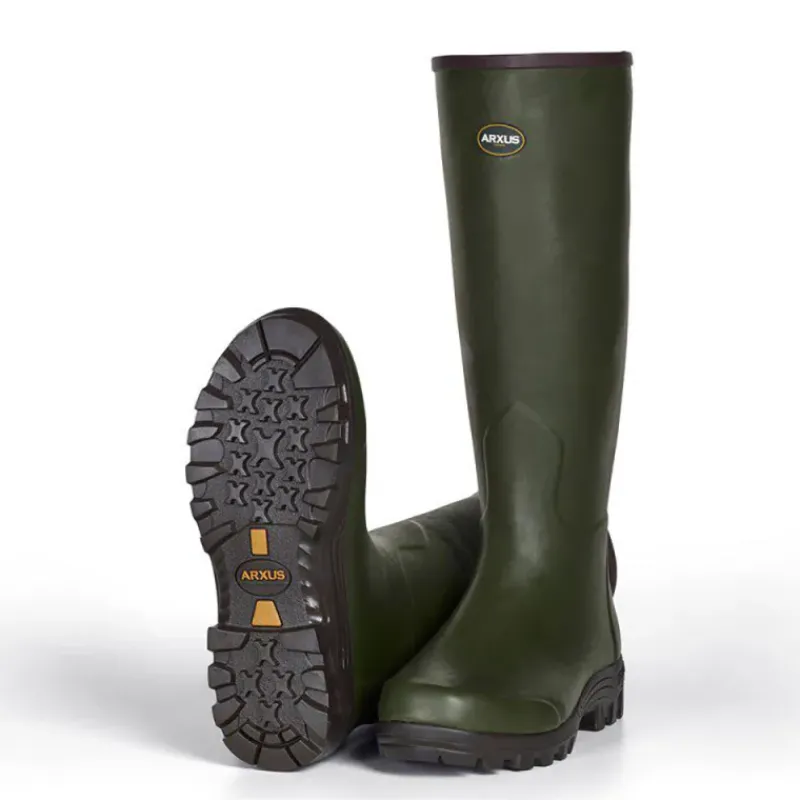 Bottes Mono Hunting Green confort caoutchouc kaki 40 à 46*Arxus Discount