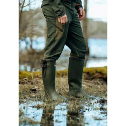 Bottes Pioneer Hunting Green confort caoutchouc 40 à 46*Arxus Outlet