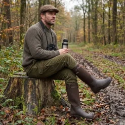 Bottes Primo Country Zip textile rip-stop Marron Foncé 40 à 46*Arxus Clearance