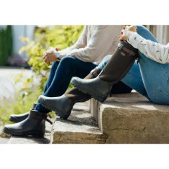 Bottes Primo Country Zip textile rip-stop Marron Foncé 40 à 46*Arxus Clearance