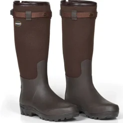 Bottes Primo Country Zip textile rip-stop Marron Foncé 40 à 46*Arxus Clearance