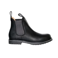 Bottines Chelsea Brighton cuir noir 40 à 47*Heritage Farmer Discount