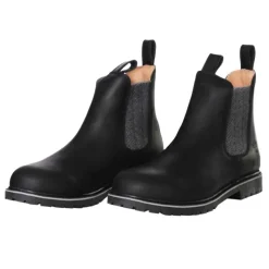 Bottines Chelsea Brighton cuir noir 40 à 47*Heritage Farmer Discount
