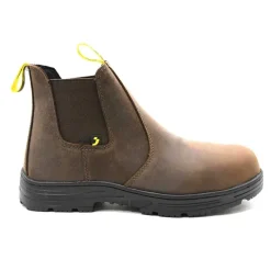 Bottines sécurité Jackman S3 cuir marron embout acier*Safety Jogger Online
