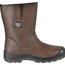 Box bottes de sécurité Alaska S3 cuir marron embout acier*Safety Jogger Online