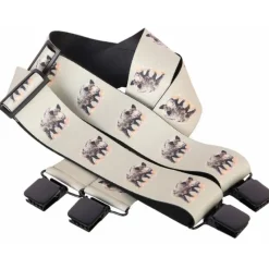 Bretelles sanglier élastiques pinces métal*Somlys New