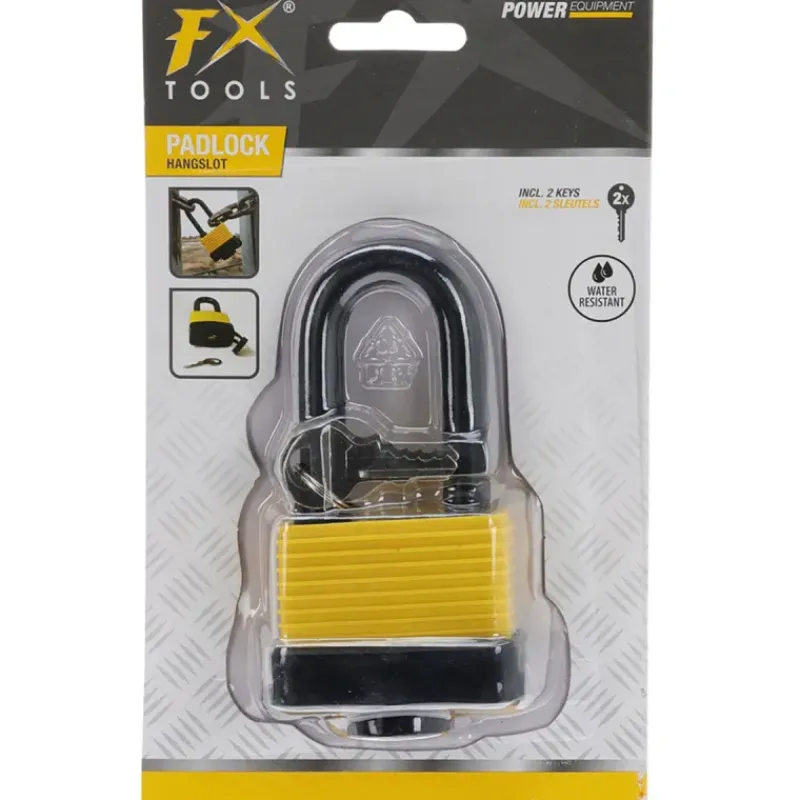 Cadenas à clé en alliage zinc - 2 clés incluses - 11,5 x 60 x 30 cm* Outlet