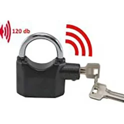 Cadenas Alarme Anti-Vol 110 dB - Étanche et Résistant* Hot