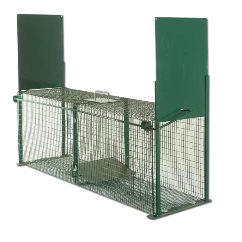 Cage piège acier galvanisé thermolaqué 150x50x60cm* Best