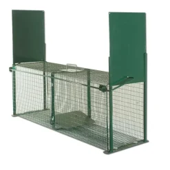 Cage piège acier galvanisé thermolaqué 100x30x35cm* Best