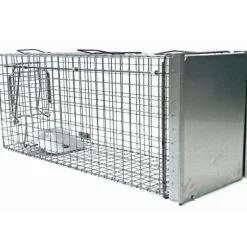 Cage-piège Strong trappe glissière 3 poignées 60X26X26 cm* New