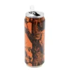 Canette Isotherme 500ml camouflage orange Ø 7cm H19 cm* New