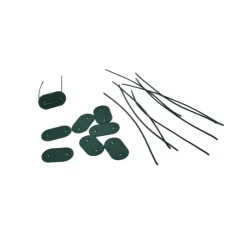 Canisse PVC occultant double face 1,5x3m vert - Kit complet avec fixation* New