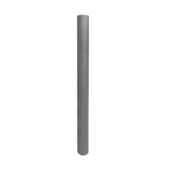 Canisse PVC occultant simple face 1x5m gris - Kit de fixation inclus* Discount