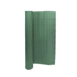 Canisse PVC occultant simple face 1x3m vert - Kit de fixation inclus* Online