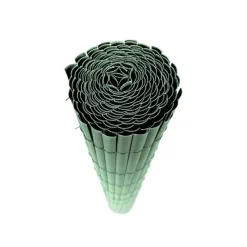 Canisse PVC occultant simple face 1x3m vert - Kit de fixation inclus* Online