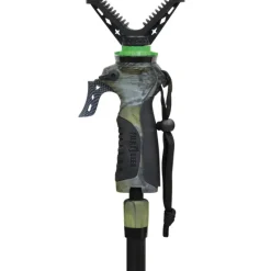 Canne de pirsh 1 pied automatique alu, hauteur 100-160cm* New