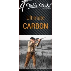 Canne de pirsh Ultimate Carbon fibre carbone + nylon 170cm montée* Hot