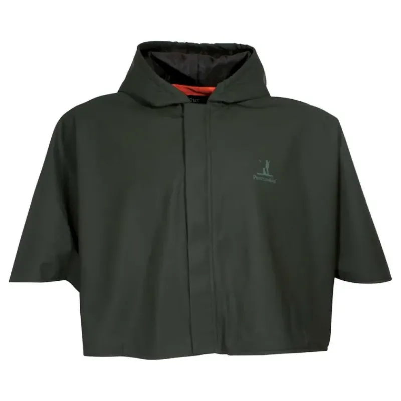 Capeline réversible polyester enduit PU kaki orange taille unique*Percussion Sale