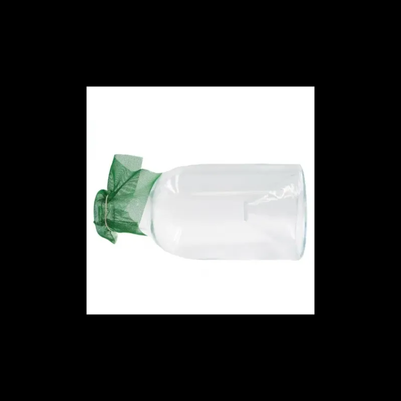 Carafe à vairons verre 2L fond en fome de goulet*