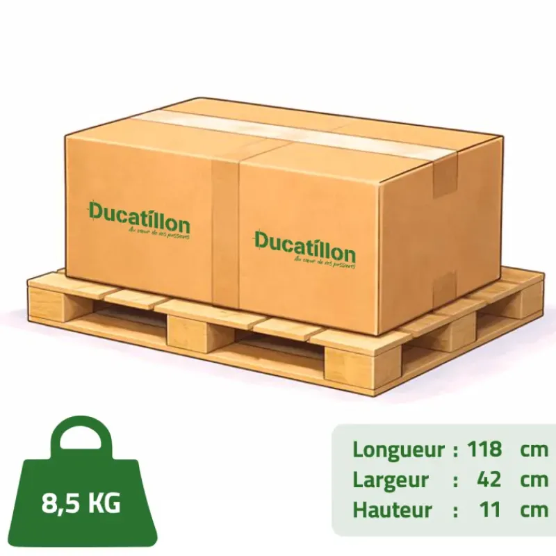 Carré potager en bois de sapin avec treillis - 115x80x128cm* Sale