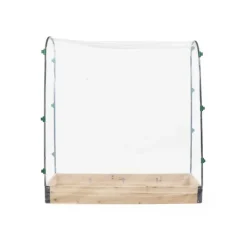 Carré potager tomate en bois de sapin avec housse PVC - 115x30x120cm* Best