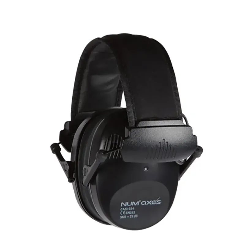 Casque atténuation anti bruit 2 micros son stéréo avec cable jack*Num'axes