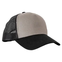 Casquette Capitole coton polyester respirant réglable gris noir*LMA Hot