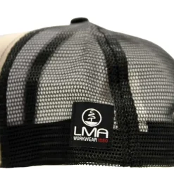 Casquette Capitole coton polyester respirant réglable gris noir*LMA Hot