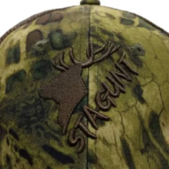 Casquette brodée polyester camo Wild Cap kaki*STAGUNT Best