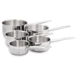 Casserole acier inoxydable / 5 tailles 12 à 20 cm*Baumalu Best