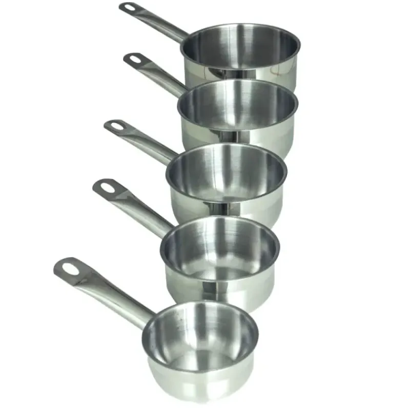 Casserole acier inoxydable / 5 tailles 12 à 20 cm*Baumalu Best