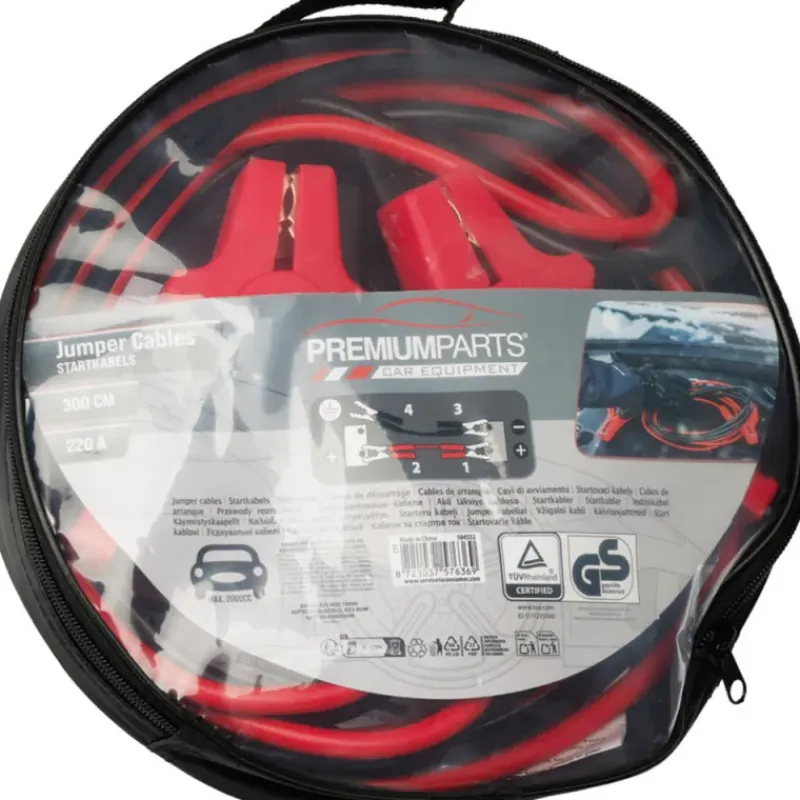 Câble démarrage 25 mm² - 3 m essence + diesel* Outlet