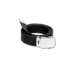 Ceinture Toile Type US noir 130 cm*Percussion Discount